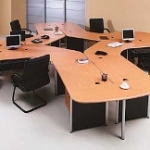 Meja Staff 4 Orang