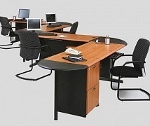 Meja Staff 4 Orang