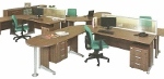 Meja Staff 4 Orang