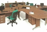 Meja Staff 4 Orang