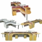 Partisi Kantor Uno Premium Series Configuration 4