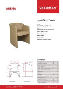 "Kursi Sofa Kantor Chairman Arena"