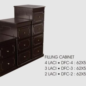 Meja Kantor Donati Filling Cabinet 2 Laci DFC-2